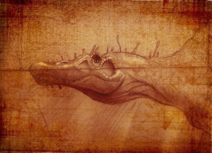 Spinosaurus sketches